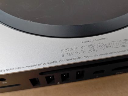 we have added actual images to this listing of the Apple Mac Mini you would receive. Clean install of 10.15.7 (Catalina) Operating system.May have some minor scratches/dents/scuffs. OSX Default Password: 123456. [ What is included: Apple Mac Mini + Power Cord + 30-Day Warranty Included ]Item Specifics: MPN : MD387LL/AUPC : N/ABrand : AppleProduct Family : Mac MiniScreen Size : N/AProcessor Type : Intel Core i5Processor Speed : 2.5GHz Dual-CoreMemory : 8GB 1600MHz DDR3Hard Drive Capacity : 128GB 2.5" SSDGraphics : Intel HD Graphics 4000 1536MBBundled Items : Power CordOperating System : OS X Catalina 10.15.7Type : Desktop - 2