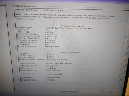 There is a hairline crack in the corner of the bottom plate (View image 9). Tested and Working as it should. Boots to the BIOs. May have a few minor cosmetic scratches/scuffs. For your help