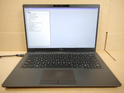 There is a handful of little specks of wear on the screen from the keyboard (View image 9). The hinges are a little loose but the lid still stays up as it should. Tested and Working as it should. Boots to the BIOs. May have a few minor cosmetic scratches/scuffs. For your help
