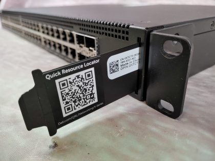 Good Condition! Tested and pulled from a working environment! There is a few minor cosmetic scratches/scuffs from normal use**NO POWER CORD INCLUDED**Item Specifics: MPN : XTCT3UPC : N/AType : Ethernet SwitchForm Factor : Rack-MountableBrand : DellModel : X1052 / XTCT3 / 0XTCT3Network Management Type : Fully ManagedNetwork Connectivity : Wired-Ethernet (RJ-45)Number of LAN Ports : 48Max. Data Transfer Rate : 1 GbpsEthernet Technology : Gigabit Ethernet (1000-Mbit/s) - 5
