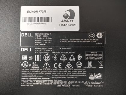 Good Condition! Tested and pulled from a working environment! There is a few minor cosmetic scratches/scuffs from normal use**NO POWER CORD INCLUDED**Item Specifics: MPN : XTCT3UPC : N/AType : Ethernet SwitchForm Factor : Rack-MountableBrand : DellModel : X1052 / XTCT3 / 0XTCT3Network Management Type : Fully ManagedNetwork Connectivity : Wired-Ethernet (RJ-45)Number of LAN Ports : 48Max. Data Transfer Rate : 1 GbpsEthernet Technology : Gigabit Ethernet (1000-Mbit/s) - 10
