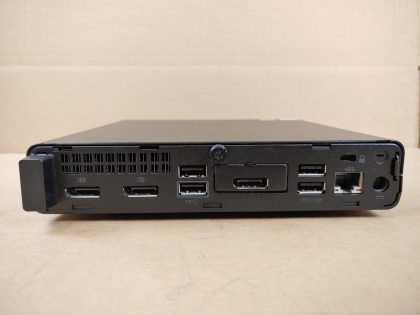 please use any TV or Monitor of your choice with this HP EliteDesk. For your help we have added actual images to this listing of the HP EliteDesk you would receive. Clean install of Windows 11 Pro Operating system. May have some minor scratches/dents/scuffs. [ What is included: HP EliteDesk + OEM 65W Power Cord + 30-Day Warranty Included ]Item Specifics: MPN : EliteDesk 800 G4UPC : N/ABrand : HPProduct Line : EliteDeskModel : EliteDesk 800 G4 DM 35WOperating System : Windows 11 Pro x64Screen Size : N/AProcessor Type : Intel Core i7-8700T 8th GenProcessor Speed : 2.40GHz / 2.40GHzType : DesktopMemory : 16GBHard Drive Capacity : 240GB SSDOperating System Edition : Windows 11 Pro - 2
