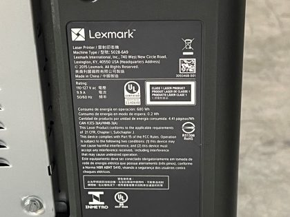 Brand new sealed in the box. The images of an opened box shows all of the items and is for representation of what you will receive.Printer Documentation: LexmarkC4150.pdfItem Specifics: MPN : Lexmark C4150 Laser Printer 40C9054UPC : 734646581653Technology : LaserPrinter Type : Workgroup PrinterOutput Type : ColorBrand : LexmarkModel : C4150Product Line : Lexmark CBlack Print Speed : 50 ppmType : Color Laser PrinterMaximum Resolution : 2400 x 600 DPIMemory : 1024MBConnectivity : USB