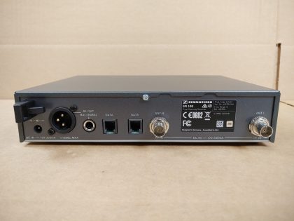 Good Condition! Tested and pulled from a working environment! **NO POWER ADAPTER INCLUDED**Item Specifics: MPN : EW 100 G3UPC : N/ABrand : SennheiserType : Wireless ReceiverModel : EW 100 G3Connectivity : WirelessFrequency Range : 566 - 608 MHzForm Factor : Microphone Receiver - 4