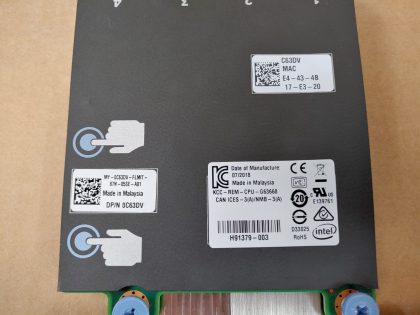 Great Condition! Tested and pulled from a working environment! Item Specifics: MPN : C63DVUPC : N/AType : Network CardBrand : DellModel : C63DV - 8