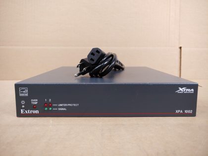 Good condition! Tested and pulled from a working environment! **POWER CORD INCLUDED**Item Specifics: MPN : XPA 1002UPC : N/ABrand : ExtronModel : XPA 1002Type : Power Amplifier - 1