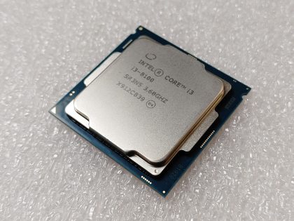 Excellent condition! Tested and pulled from a working environment! Item Specifics: MPN : SR3N5UPC : N/ABrand : IntelProcessor Type : Core i3 8th GenNumber of Cores : 4Socket Type : LGA 1151Clock Speed : 3.60GHzBus Speed : 8 GT/sL3 Cache : 6 MBType : ProcessorProcessor Graphics : Intel UHD Graphics 630Model : SR3N5 - 2
