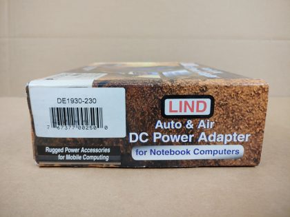 BRAND NEW!Item Specifics: MPN : DE1930-230UPC : 767377002500Brand : LINDType : DC Power AdapterCompatible Brand : DellCompatible Product Line : Dell Latitude LS SeriesMax. Output Power : 19V 3.0A - 4