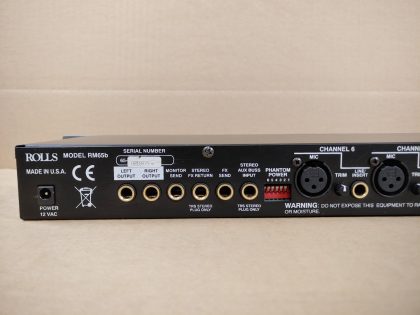 Analog XLR InNumber of Channels : 6Type : Audio MixerNumber of Mic Inputs : 6 - 4