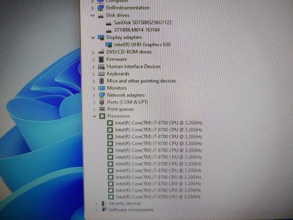 we have added actual images to this listing of the Dell OptiPlex you would receive. Clean install of Windows 11 Pro Operating system. May have some minor scratches/dents/scuffs. [ What is included: Dell OptiPlex + Power Cord + 30-Day Warranty Included ]Item Specifics: MPN : OptiPlex 7060 SFFUPC : N/ABrand : DellProduct Line : OptiPlexModel : OptiPlex 7060 SFFOperating System : Windows 11 Pro x64Screen Size : N/AProcessor Type : Intel Core i7-8700 8th GenProcessor Speed : 3.20GHz / 3.19GHzGraphics Processing Type : Intel(R) UHD Graphics 630Memory : 8GBHard Drive Capacity : 256GB SSD + 1TB SSHDType : Desktop - 2