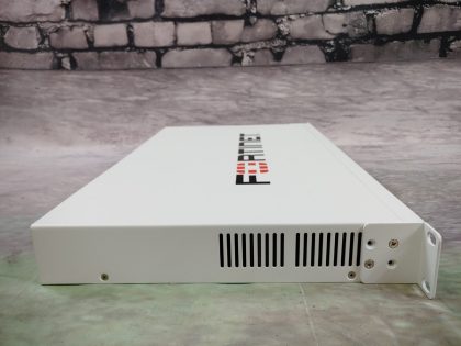 Great condition! Tested and pulled from a working environment! **POWER CORD INCLUDED**Item Specifics: MPN : FS-224D-POEUPC : N/AType : Network SwitchForm Factor : Rack-MountableBrand : FortinetModel : FS-224D-POENetwork Management Type : Fully ManagedNetwork Connectivity : Wired-Ethernet (RJ-45)Number of LAN Ports : 24Ethernet Technology : Gigabit Ethernet (1000-Mbit/s) - 5