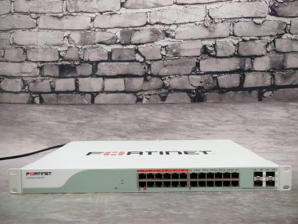 Great condition! Tested and pulled from a working environment! **POWER CORD INCLUDED**Item Specifics: MPN : FS-224D-POEUPC : N/AType : Network SwitchForm Factor : Rack-MountableBrand : FortinetModel : FS-224D-POENetwork Management Type : Fully ManagedNetwork Connectivity : Wired-Ethernet (RJ-45)Number of LAN Ports : 24Ethernet Technology : Gigabit Ethernet (1000-Mbit/s) - 1