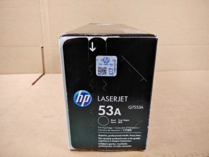 Brand NEW SEALEDItem Specifics: MPN : Q7553AUPC : 882780389267Type : Toner CartridgeBrand : HPCompatible Brand : For HPCompatible Model : LaserJetColor : BlackModel : HP 53A (Q7553A)Print Technology : Laser - 4