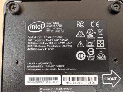 please use any TV or Monitor of your choice with this Intel NUC