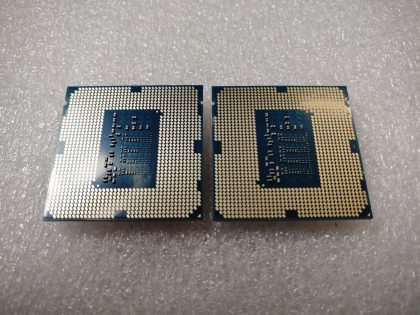 LOT of 2 - Good condition! Tested and pulled from a working environment! Item Specifics: MPN : SR1QJUPC : N/ABrand : IntelProcessor Type : Core i5 4th GenNumber of Cores : 4Socket Type : LGA 1150/Socket H3Clock Speed : 3.30GHzProcessor Model : Intel Core i5-4590L2 Cache : 1 MBL3 Cache : 6 MBType : Processor - 3