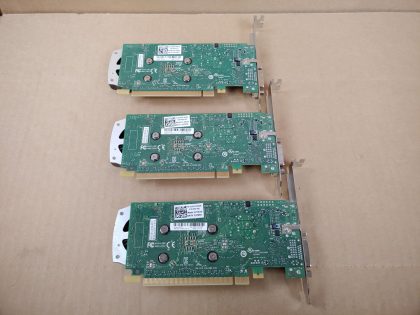 LOT of 3 - Good condition! Tested and pulled from a working environment! Item Specifics: MPN : 379T0UPC : N/AChipset/GPU Manufacturer : NVIDIABrand : NVIDIA / DellChipset/GPU Model : NVIDIA Quadro K620Compatible Port/Slot : PCI Express 2.0 x16Memory Size : 2 GBConnectors : DVI