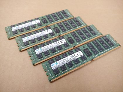 LOT of 4 - Great Condition! Tested and Pulled from a working environment!Item Specifics: MPN : M393A4K40BB0-CPB0QUPC : N/AType : Server MemoryForm Factor : RDIMMBrand : SamsungNumber of Pins : 288Bus Speed : PC4-17000 (DDR4-2133P)Number of Modules : 4Capacity per Module : 32GBTotal Capacity : 128GB - 1