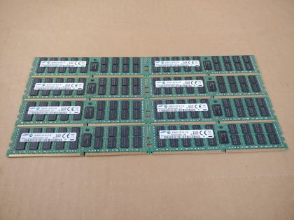 LOT of 8 - Great Condition! Tested and Pulled from a working environment!Item Specifics: MPN : M393A2G40DB0-CPBUPC : N/AType : Server MemoryForm Factor : RDIMMBrand : SamsungNumber of Pins : 288Bus Speed : PC4-17000 (DDR4-2133)Number of Modules : 8Capacity per Module : 16GBTotal Capacity : 128GB - 3
