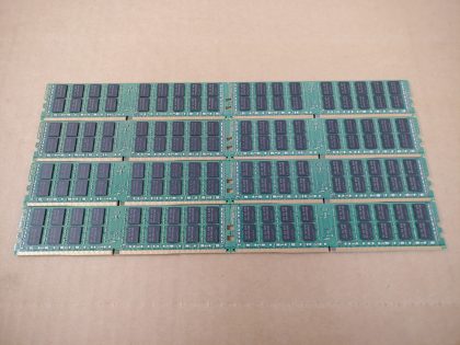 LOT of 8 - Great Condition! Tested and Pulled from a working environment!Item Specifics: MPN : M393A2G40DB0-CPBUPC : N/AType : Server MemoryForm Factor : RDIMMBrand : SamsungNumber of Pins : 288Bus Speed : PC4-17000 (DDR4-2133)Number of Modules : 8Capacity per Module : 16GBTotal Capacity : 128GB - 4
