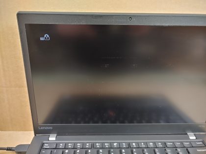***BIOS PASSWORD*** There is some cosmetic wear on the screen from the keyboard. There is a few faint white spots in the screen. The hinges are slightly loose. The bottom is missing 3 rubber feet. Tested and Working as it should. Boots to the BIOs. May have a few minor cosmetic scratches/scuffs. For your help