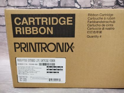 BRAND NEW SEALED! Item Specifics: MPN : 255048-4GMUPC : 746099002135Brand : PRINTRONIXCompatible Brand : PRINTRONIXCompatible Model : P8000 / P7000 Cartridge SeriesColor : BlackType : RibbonPrint Technology : Dot MatrixModel : 255048-4GM - 3