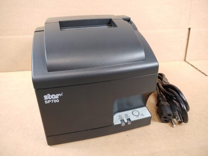 Good condition! Tested and pulled from a working environment! **POWER CORD INCLUDED**Item Specifics: MPN : SP700UPC : N/ABrand : STAR MicronicsPrinter Type : Matrix PrinterModel : SP700 / SP712Type : Receipt Printer - 1