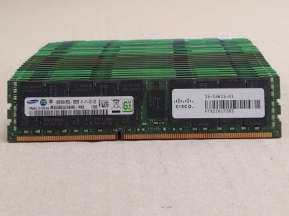 Tested and in good working condition. **Not Desktop Memory** Used Server System PullsItem Specifics: MPN : M393B2G70BH0-YK0UPC : NAType : DDR3 SDRAMForm Factor : DIMMBrand : SamsungNumber of Pins : 240Bus Speed : PC3L-12800 (DDR3L-1600)Number of Modules : 32Capacity per Module : 16 GBMemory Features : ECC - 3