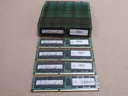 Tested and in good working condition. **Not Desktop Memory** Used Server System PullsItem Specifics: MPN : M393B2G70BH0-YK0UPC : NAType : DDR3 SDRAMForm Factor : DIMMBrand : SamsungNumber of Pins : 240Bus Speed : PC3L-12800 (DDR3L-1600)Number of Modules : 32Capacity per Module : 16 GBMemory Features : ECC - 4