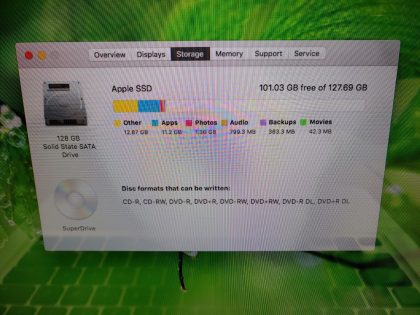we have added actual images to this listing of the Apple MacBook Pro you would receive. Clean install of 10.11.6 (El Capitan) Operating system. May have some minor scratches/dents/scuffs. OSX Default Password: 123456. [ What is included: Apple MacBook Pro ]Item Specifics: MPN : MD313LL/AUPC : N/ABrand : AppleProduct Family : MacBook ProRelease Year : Late 2011Screen Size : 13-inchProcessor Type : Intel Core i5Processor Speed : 2.4GHzMemory : 4GB 1333MHz DDR3Storage : 128GB SSDOperating System : 10.11.6 OS X El CapitanColor : SilverType : Laptop - 5