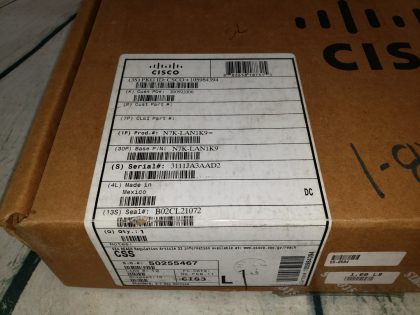 New open box.Item Specifics: MPN : N7K-C7010-FAB-1UPC : 882658187315Type : SwitchBrand : Cisco - 3