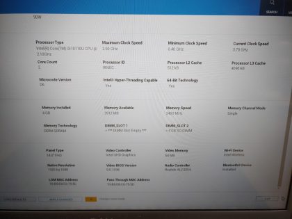 we have added actual images to this listing of the Dell Latitude you would receive. **NO POWER ADAPTER / NO SSD or HDD/ NO OS/ NO RAM/ NO BATTERY or CABLE INSTALLED**Item Specifics: MPN : Latitude 3410UPC : N/AType : LaptopBrand : DellProduct Line : LatitudeModel : Latitude 3410Operating System : N/AScreen Size : 14-inch FHDProcessor Type : Intel Core i3-10110U 10th GenProcessor Speed : 2.10GHzGraphics Processing Type : Intel(R) UHD GraphicsMemory : N/AHard Drive Capacity : N/A - 6