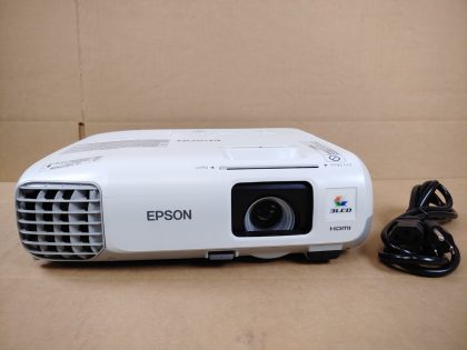 Good condition! Great picture! Tested and pulled from a working environment. There may be some minor scratches/scuffs from normal use. Whats shown in the pictures is what you will receive. ***POWER CORD INCLUDED***Item Specifics: MPN : H583AUPC : N/ABrand : EpsonModel : PowerLite 965 (H583A)Display Technology : Tri-LCDImage Aspect Ratio : 4:3Native Resolution : 1024x768Video Inputs : USB