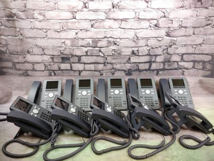 LOT of (10) - Good Condition! Tested and pulled from a working environment. There is light scratches/scuffs on the outer plastic. The screens have some very light scratches. **Handsets / Stands Included**. Whats shown in the pictures is what you'll recieve. **NO POWER ADAPTERS INCLUDED** Item Specifics: MPN : J179D03A-1015UPC : N/AHandset Type : CordedInterface : Ethernet (RJ-45)Brand : AvayaModel : J179Number of Lines : 24 (3 Pages of 8)Type : IP PhoneFeatures : Power Over Ethernet (PoE)