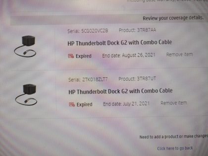 LOT of 2 - Good condition! Tested and working! **NO POWER ADAPTERS INCLUDED**Item Specifics: MPN : 3TR87AAUPC : N/ACompatible Brand : HPCompatible Product Line : HP ProBook / HP EliteBookPorts/Interfaces : Ethernet (RJ-45)