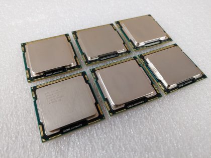 **LOT of 6** Great Condition! Tested and Pulled from a working environment!!Item Specifics: MPN : SLBUDUPC : N/ABrand : IntelProcessor Type : Core i3 1st GenNumber of Cores : 2Socket Type : LGA1156 / Socket H2Clock Speed : 3.20GHzBus Speed : 2.5GT/sL2 Cache : 512MBL3 Cache : 4MBType : ProcessorProcessor Model : Intel Core i3-550 - 1