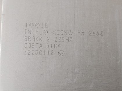 This is server/workstation processor and will not work with standard desktop home computers.Item Specifics: MPN : SR0KKUPC : NABrand : IntelProcessor Type : XeonNumber of Cores : 8Socket Type : LGA 2011/Socket RClock Speed : 2.20 GhzBus Speed : 8 GT/sL2 Cache : 2 MBL3 Cache : 20Processor Model : Intel Xeon E5-2660Type : Processor - 4