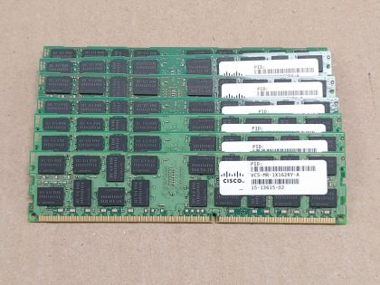 Tested and in good working condition. **Not Desktop Memory** Used Server System PullsItem Specifics: MPN : M393B2K70DMB-YH9 UPC : NAType : DDR3 SDRAMForm Factor : DIMMBrand : SamsungNumber of Pins : 240Bus Speed : PC3L-12800 (DDR3L-1600)Number of Modules : 7Capacity per Module : 16 GBMemory Features : ECC - 3