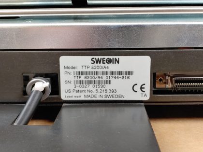 Tested and Pulled from a working environment as they were upgrading. Item Specifics: MPN : TTP 8200/A4UPC : N/ATechnology : Direct ThermalPrinter Type : ThermalBrand : SwecoinModel : TTP 8200/A4Product Line : 8000 SeriesType : Kiosk Printer - 2