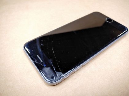 **CRACKED SCREEN** Unlocked! (NO CHARGER OR CABLES INCLUDED) The top left corner of the screen is cracked/damaged (View image 7). There is some scratches on the screen as well. There is 2 tiny white spots/pressure marks in the middle of the screen (View image 8). Battery health is 93% and holds a great charge  Updated to the latest iOS.Item Specifics: MPN : MKT32LL/AUPC : N/ABrand : AppleModel : iPhone 6s / MKT32LL/ANetwork : UnlockedConnectivity : Bluetooth