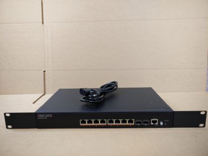 Good condition! Tested and pulled from a working environment! **POWER CORD INCLUDED**Item Specifics: MPN : ECS2100-10PUPC : N/AType : Ethernet SwitchForm Factor : Rack-MountableBrand : Edge-CoreModel : ECS2100-10PNetwork Management Type : Fully ManagedNumber of LAN Ports : 10Number of WAN Ports : 2Ethernet Technology : Gigabit Ethernet (1000-Mbit/s) - 4