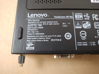 please use any TV or Monitor of your choice with this Lenovo ThinkCentre