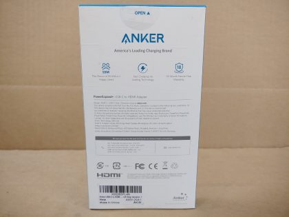 BRAND NEW SEALED!Item Specifics: MPN : A83120A1UPC : N/AType : USB-C to HDMIConnector A : USB-CConnector(s) B : HDMIBrand : ANKERModel : A83120A1 - 4