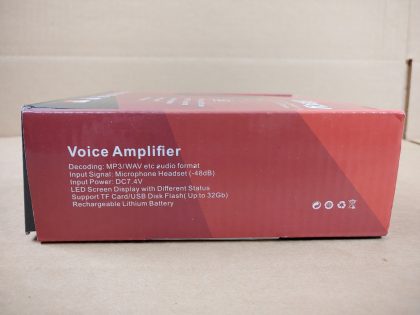 NEWItem Specifics: MPN : G300UPC : N/ABrand : GiecyModel : G300Type : Voice Amplifier - 4