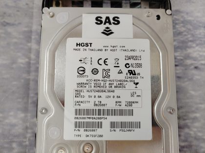 Excellent condition! Tested and Pulled from a working environment! Item Specifics: MPN : SP-HDD-2TBUPC : N/AForm Factor : 3.5"Brand : NimbleFeatures : Hot Swap