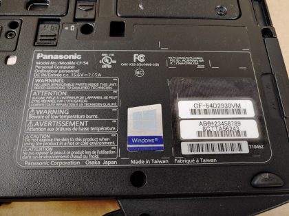 **NO OPERATING SYSTEM** There looks to be some speckles of over spray from paint thats on the palmrest and screen (View images 9 & 10). Theres a small piece of plastic broke next to the handle (View image 11). Tested and Working. Boots to the BIOs. May have a few minor cosmetic scratches/scuffs. For your help