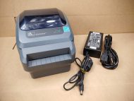 Good Condition! There is some minor scratches/scuffs from normal use. Tested and pulled from a working environment! **POWER ADAPTER INCLUDED**Item Specifics: MPN : GX420dUPC : N/ATechnology : ThermalPrinter Type : Direct ThermalOutput Type : Black / WhiteBrand : ZebraModel : GX420d / GX42-202412-000Product Line : Zebra GPrint Speed : Up to 6"/152 mm per secondType : Label PrinterScanning Resolution : 203 dpi (8 dots/mm) - 1