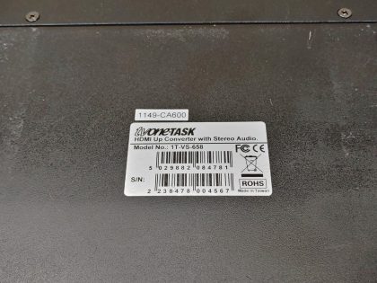 **NO POWER ADAPTER INCLUDED** Good condition! Tested and pulled from a working environment! Item Specifics: MPN : 1T-VS-658UPC : N/ABrand : tvONE-TASKModel : 1T-VS-658Type : HDMI Scaler - 7