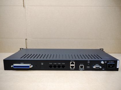 Great Condition! Tested and pulled from a working environment! **NO POWER CORD INCLUDED**Item Specifics: MPN : 4243908F1UPC : N/AForm Factor : Rack-MountableBrand : ADTRANModel : Total Access 908e (4243908F1)Type : Router - 5