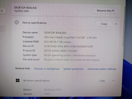 please use any TV or Monitor of your choice with this Dell OptiPlex