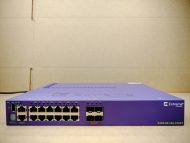 Good Condition! Tested and pulled from a working environment. **NO POWER CORD INCLUDED**Item Specifics: MPN : X440-G2-12p-10GE4UPC : N/AType : Ethernet SwitchForm Factor : Rack-MountableBrand : Extreme NetworksModel : X440-G2-12p-10GE4Network Management Type : Fully ManagedLayer : 3Number of LAN Ports : 12Network Connectivity : Wired-Ethernet (RJ-45)Max. Data Transfer Rate : 1 GbpsEthernet Technology : Gigabit Ethernet (1000-Mbit/s)Network Type : ATA over Ethernet - 1